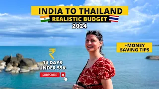 Thailand Trip BUDGET from India FULL BREAKDOWN 2024 | Thailand Visa Free for India | SIM, Insurance