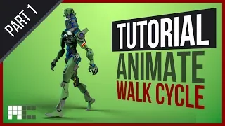 Procedural Humanoid Walk (Part 1/2) - 3ds Max CAT Animation Tutorial