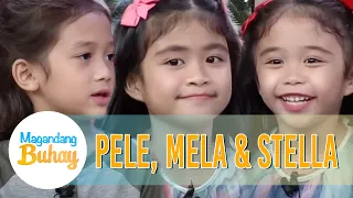 Pele, Mela and Stella, tell how they celebrate Christmas | Magandang Buhay