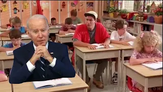 Billy Madison makes fun of Joe Biden
