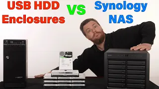 USB Hard Drives vs Synology NAS — Which is Better?