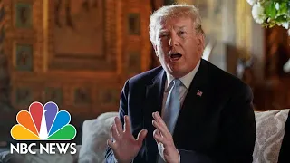 President Donald Trump On General Barr Releasing Mueller Report: 'I Have Nothing To Hide' | NBC News