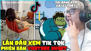 HÙNG AKIRA LẦN ĐẦU XEM TIK TOK YOUTUBE SHORT VỢ CHÚNG TA XINH QUÁ VÀ DOREMON NOBITA CHƠI SQUID GAME