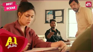 Lavanya Tripati mass copying in exams | Telugu | A1 Express | Sundeep Kishan|Lavanya Tripathi|SUNNXT