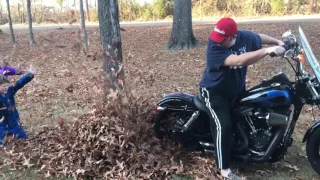 Harley Davidson leaf blower