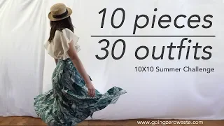 10 Pieces, 30 Outfits / 10x10 Challenge