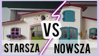 Porównanie dwóch stajni marki Schleich  |Starsza Vs. Nowsza|