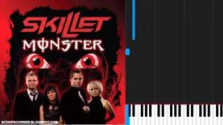 How to play Monster by Skillet on Piano Sheet Music