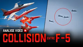 COLLISION ENTRE AVIONS DE CHASSE DE LA PATROUILLE SUISSE