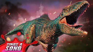 Giganotosaurus Sings A Song (Jurassic World Dinosaur Parody Rap)