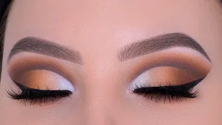 Flawless Brown Smokey Cut Crease Tutorial Step By Step