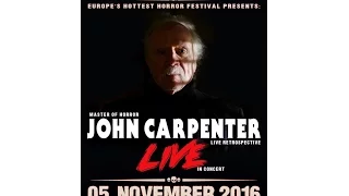 JOHN CARPENTER performs Halloween at the Weekend Of Hell 2016