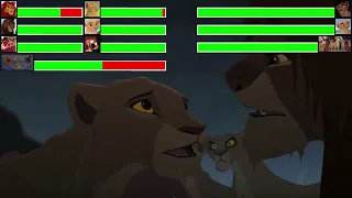 The Lion King 2: Simba's Pride [1998] - Final Battle with Healthbars (Part 2/3)