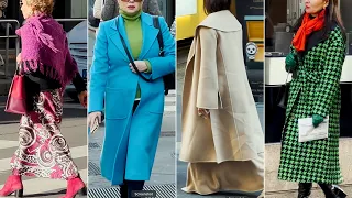 Winter 2024 HUGE Street Fashion Trends you can wear right now! Winter looks. Milan Street Style