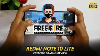 Redmi Note 10 Lite Freefire Gaming Test with Graphic Settings | Detailed Review