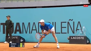 Daniil Medvedev vs Matteo Arnaldi Madrid Open 2024 | Tennis Highlights