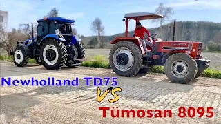 New Holland TD75 Vs Tümosan 8095 Traktör Çekişmeleri