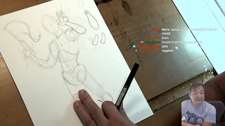 How to draw the JOKER! Art Stream with Jim Lee | Draw Along