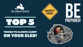 TOP 5 Essentials to Always Have When Snowmobiling