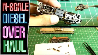 Clean and Maintain an N Scale Diesel Loco: Model Railroad How-to