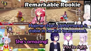 Todoroki Hajime's First Podium In Her First Hololive Mario Kart Tournament【Hololive English Sub】
