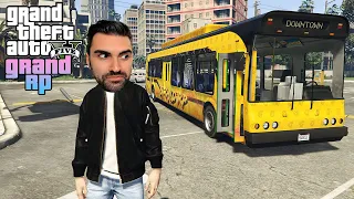 GTA 5 GRAND RP DE OTOBÜS ŞOFÖRÜ OLDUM ! OTOBÜS MESLEĞİ NASIL YAPILIR ?