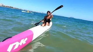 Lightning Take On Surf Ski Challenge At Mooloolaba