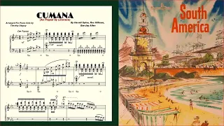 Cumana (Liberace) Piano Solo Transcription