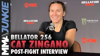 Cat Zingano wants next title shot, breaks down Cyborg-Smith 2 | Bellator 256 post-fight interview