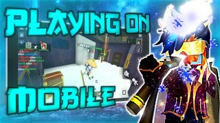 Playing Bedwars on MOBILE After 1.5 Year 📱✨|| BlockmanGO