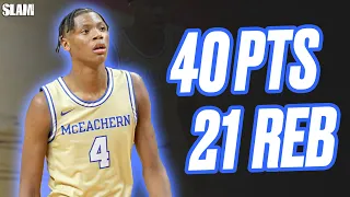 BEST PLAYER IN HS?? 🤬🔥 Rutgers Commit Ace Bailey DROPS 40 & 21 vs Kentucky Commit Billy Richmond 🚨