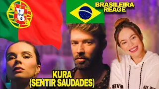 Brasileira Reage a Kura - Sentir Saudade feat. Bia Caboz 🇵🇹🎶 #ReaçãoMusical #Kura #CulturaPortuguesa