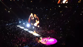 Funny fan dances and carries Bono at U2 Vancouver concert