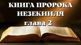 Библия. Ветхий Завет.Книга пророка Иезекииля. глава 2