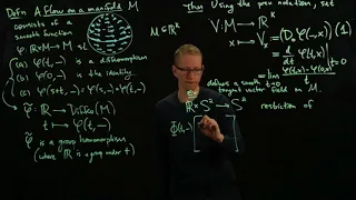 Analysis II Lecture 15 Part 2 flows on manifolds