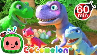 Ten Little Dinos | Learn to Count | CoComelon Nursery Rhymes & Kids Songs