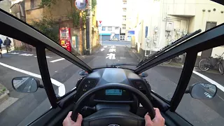 TOYOTA i-ROAD POV Tokyo Drive