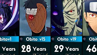 Evolution Of Obito Uchiha In Naruto