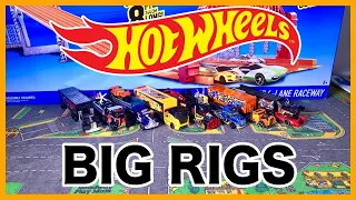 HOT WHEELS BIG RIG UNBOXING x 8 !!!