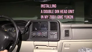 Installing a Double DIN android auto head unit in a 2000-2002 GMC Yukon / Tahoe / Silverado / Sierra