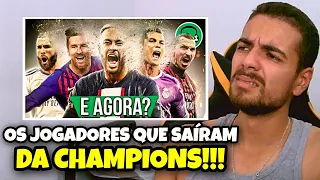 REAGINDO A ACABOU? A CHAMPIONS SEM MESSI, CR7, NEYMAR E CIA 😭 | Paródia Someone Like You - Adele