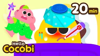 I'm Sick! | Boo Boo Song Compilation | Kids Songs & Nursery Rhymes | Hello Cocobi