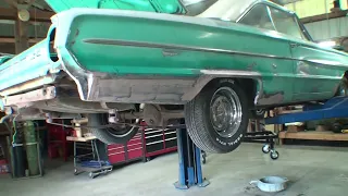 64 Galaxie- Remove Surface Rust.