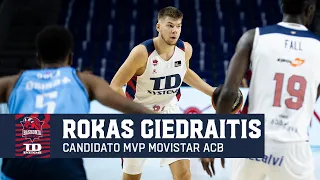 🚨 Candidato #MVPMovistar​: Rokas Giedraitis 🌟 Liga Endesa