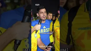 Brazil Fans Message To Lionel Messi | The Reality