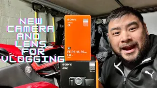 New Camera and Lens for Vlogging - Sony A7C and Sony FE PZ 16-35mm f/4 G lens