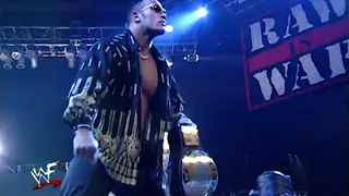 The Rock Entrance After King of The Ring 2000 As The New WWE Champion (Huge Pop) - RAW IS WAR!