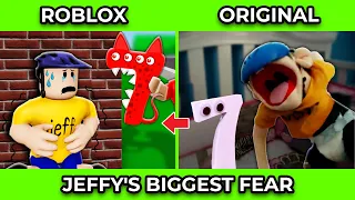 SML Movie vs SML ROBLOX: Jeffy's Biggest Fear + (BEST OF SML VIDEOS)  Side by Side