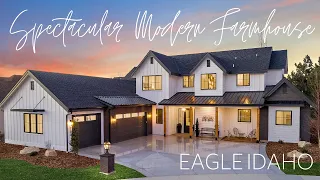 Spectacular Modern Farmhouse in Eagle Idaho