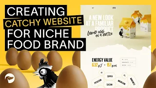 How we created website for food brand